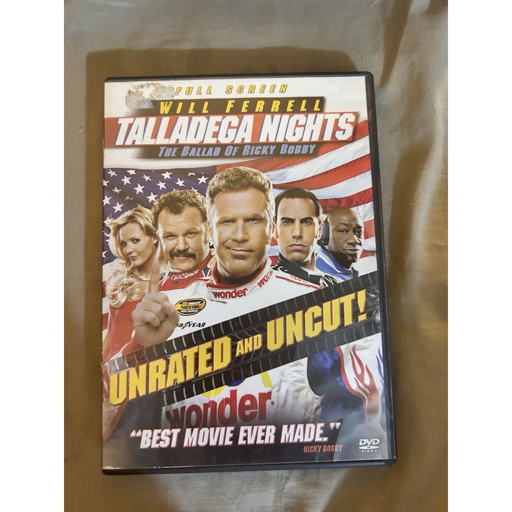 2006, Talladega Nights - The Ballad of Ricky Bobby",Unrated Full Screen DVD